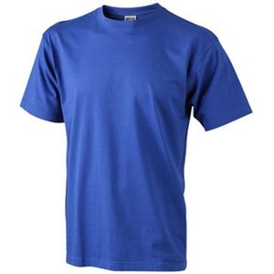 James and Nicholson - Unisex Medium T-Shirt met Ronde Hals (Blauw)