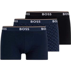 HUGO BOSS Power trunks (3-pack) - heren boxers kort - multicolor - Maat: S