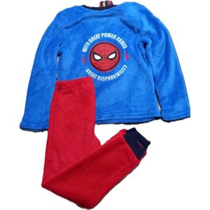 Spiderman Coral-fleece pyjama - Huispak - Kinderen - Maat 122/128 - 8 jaar