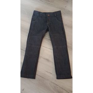 Spijkerbroek - jeans - jongens - donkerblauw denim - maat 122/128