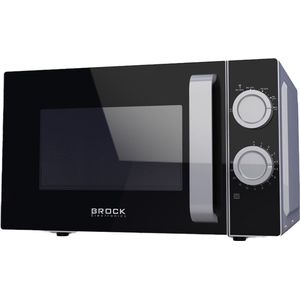 Brock MWO 2012 SS Magnetron - Microwave Oven - 21 liter - Grijs/Zwart