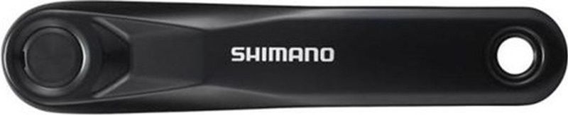 Shimano Crank rechts vierkant shimano e5000 zilver 170mm