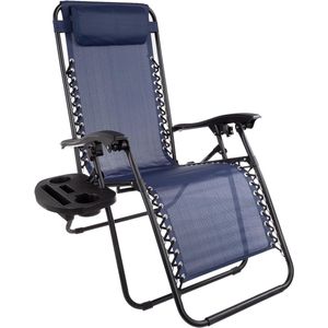 ZERO GRAVITY Versterkt ligbed Blauw