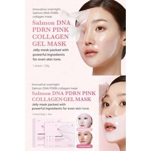 [Medicube] PDRN PINK COLLAGEN GEL MASK 4PSC