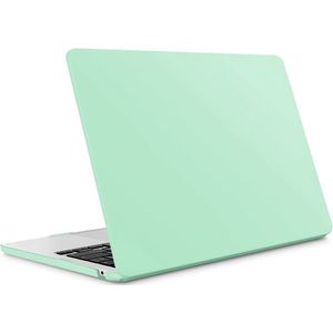 Laptopcover - Geschikt voor MacBook Air 13,6 inch - Case - Cover Hardcase - A2681 M2 (2022) - Matte Mint