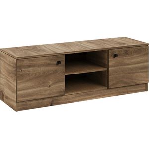 TV-meubel - 120 cm - Planken - Uitsnede - Kleur Brandy Castello