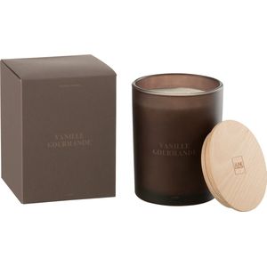 J-Line geurkaars Accords Essentiels - Vanille Gourmande - bruin - 52U