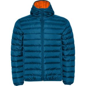 Gewatteerde jas met donsvulling Blauw Maanlicht model Norway merk Roly maat S