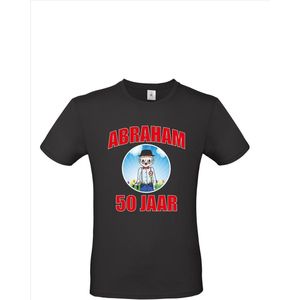 Abraham pop shirt/ kleding voor opvulbare pop - T-shirt voor aan Abraham opvulpop L