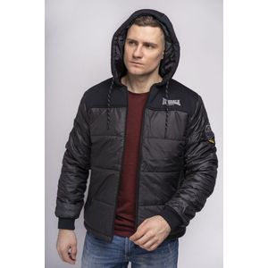 Lonsdale Heren winterjas met capuchon regular fit BOTALLACK