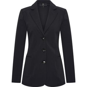 Mylady Travel Blazer Mid lang Besy(27-525-5648 )Black Maat S, De blazer valt klein , we adviseren een maat groter.stofsamenstelling 80% polyamide 20% elastaan , Een duurzame, kreukvrij, snel droog. wassen 30°C - niet in droger , comfort van stretch