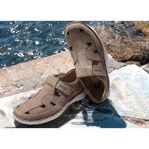 Josef Seibel Heren Sandaal | Beige | Maat: 43