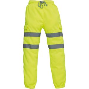 Broek Heren XL Yoko Hi Vis Yellow 100% Polyester