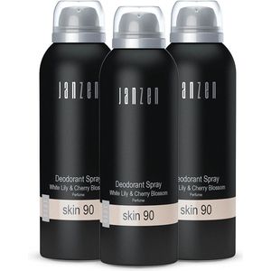 JANZEN Deodorant Spray Skin 90 3-pack