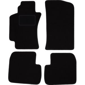 Zwarte veloursmatten voor: Toyota Avensis I T22 sedan, stationwagen, liftback, hatchback (1997-2003)