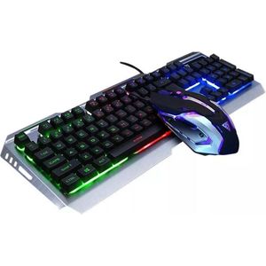 Gamdias- Gaming Toetsenbord RGB- Gaming Keyboard- Mechanisch- Toetsenbord En Muis - Combo Set- Computer- Accessoires- Qwerty- Mechanische Toetsen- Aluminium-Backlit-RGB