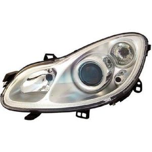 Smart Fortwo, 2007 - 2014 - koplamp, H7+H7, elektr verstelb, incl stelmotortje, links