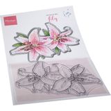 Marianne Design Clear stamp Tiny's flowers Lily