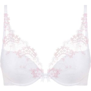 Simone Pérèle - Wish Push-Up Triangel BH Crystal White - maat 70D - Wit