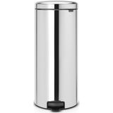 Brabantia NewIcon Prullenbak - 30 liter - Brilliant Steel