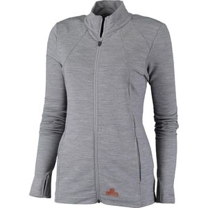 NOMAD® Camp Fleece Vest Dames | M | Grijs | Hoge Kraag | Ritssluiting | Steekzakken | Wolmix