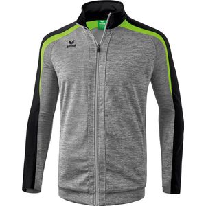 Erima Liga Line 2.0 Jacket  Sportjas - Maat 128  - Unisex - grijs/groen/zwart