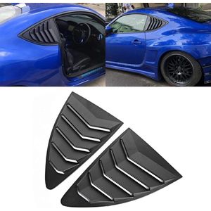 Rear Side Window Lamellen Spoiler Panel voor 86 GT86 2013-2019 BRZ 2013-2019 - Zwart - Kwaliteit Gegarandeerd .