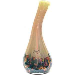 Design Vaas Lampadina - Fidrio PEARL COLORIQUE - glas, mondgeblazen bloemenvaas - diameter 15 cm hoogte 50 cm