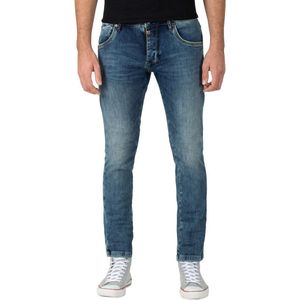 TIMEZONE Heren Jeans Broeken Scott slim Fit Blauw 36W / 34L Volwassenen