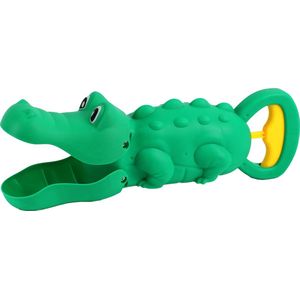 Zandschep krokodil groen 35 cm | kinderschep | zandgrijper