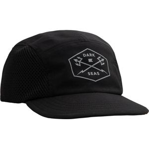 Dark Seas Cap - No Sweat Hat - Black - One Size - Sport Cap - Pet Heren - Petten - Pet Dames