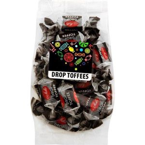 Bakker snoep - DROP TOFFEES - Multipak 12 zakken