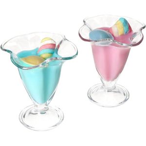 Set van 2 CANA-ijscoupes met bodem - 51078