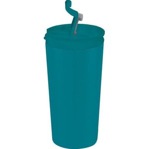 I-drink Thermosbeker Dubbelwandig 350 Ml Rvs Turquoise