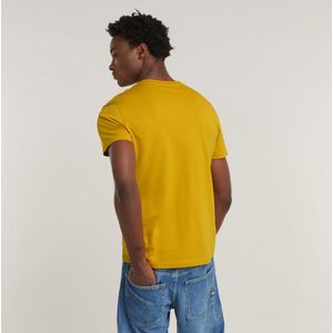 G-star Multi Originals R T T-shirt Met Korte Mouwen Geel Man