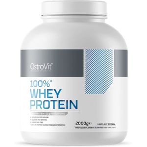 Protein Poeder - OstroVit 100% Whey Protein 2000 g - biscuit dream