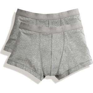 Fruit of the Loom - 2 pak Classic Boxershort - Grijs - S