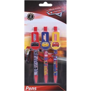 3x Cars DISNEY balpen