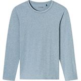 Schiesser heren shirt lange m. mix en relax 182042 831 jeans-mel.-50