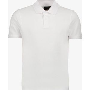 Unsigned heren polo wit - Maat M