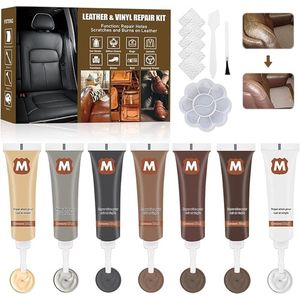 Equivera Leer Reparatie Set - Leder Reparatie Set - Leder Reparatie Kit -