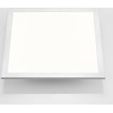 Lindby - LED Paneel - 1licht - Aluminiu - Kunststof - H: 5.2 cm - Zilve - Wit - Inclusief Lichtbron