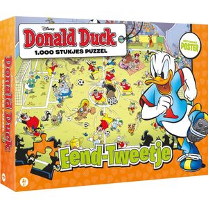 Donald Duck puzzel - Eend-Tweetje - 1000stuks