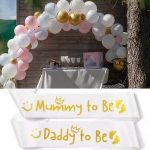 Genderreveal ballonboog en sjerpen set - ballonboog - sjerp - genderreveal - babyshower - geboorte - daddy - zwanger