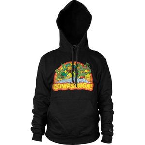 Teenage Mutant Ninja Turtles Hoodie/trui -2XL- Cowabunga Zwart