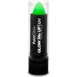 Paintglow Lippenstift/lipstick - neon groen - UV/blacklight - 4,5 gram - schmink/make-up