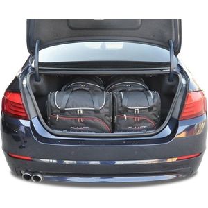 BMW 5 Serie M5 Sedan 2010-2016 4-delig Reistassen Op Maat Auto Interieur Organizer Kofferbak Accessoires