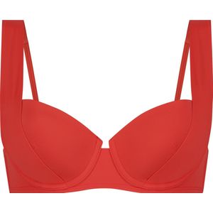 Hunkemöller Dames Badmode Voorgevormde beugel bikinitop Sardinia - Rood - maat F70