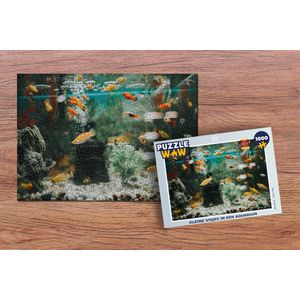Puzzel Kleine visjes in een aquarium - Legpuzzel - Puzzel 1000 stukjes volwassenen