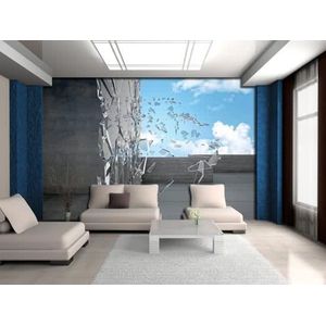 Abstract Modern Architecture Photo Wallcovering